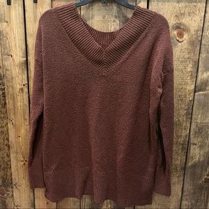 Lightweight v-neck sweater